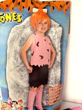 Rubies Flintstones Pebbles Costume Child Size Small 3-4 yrs